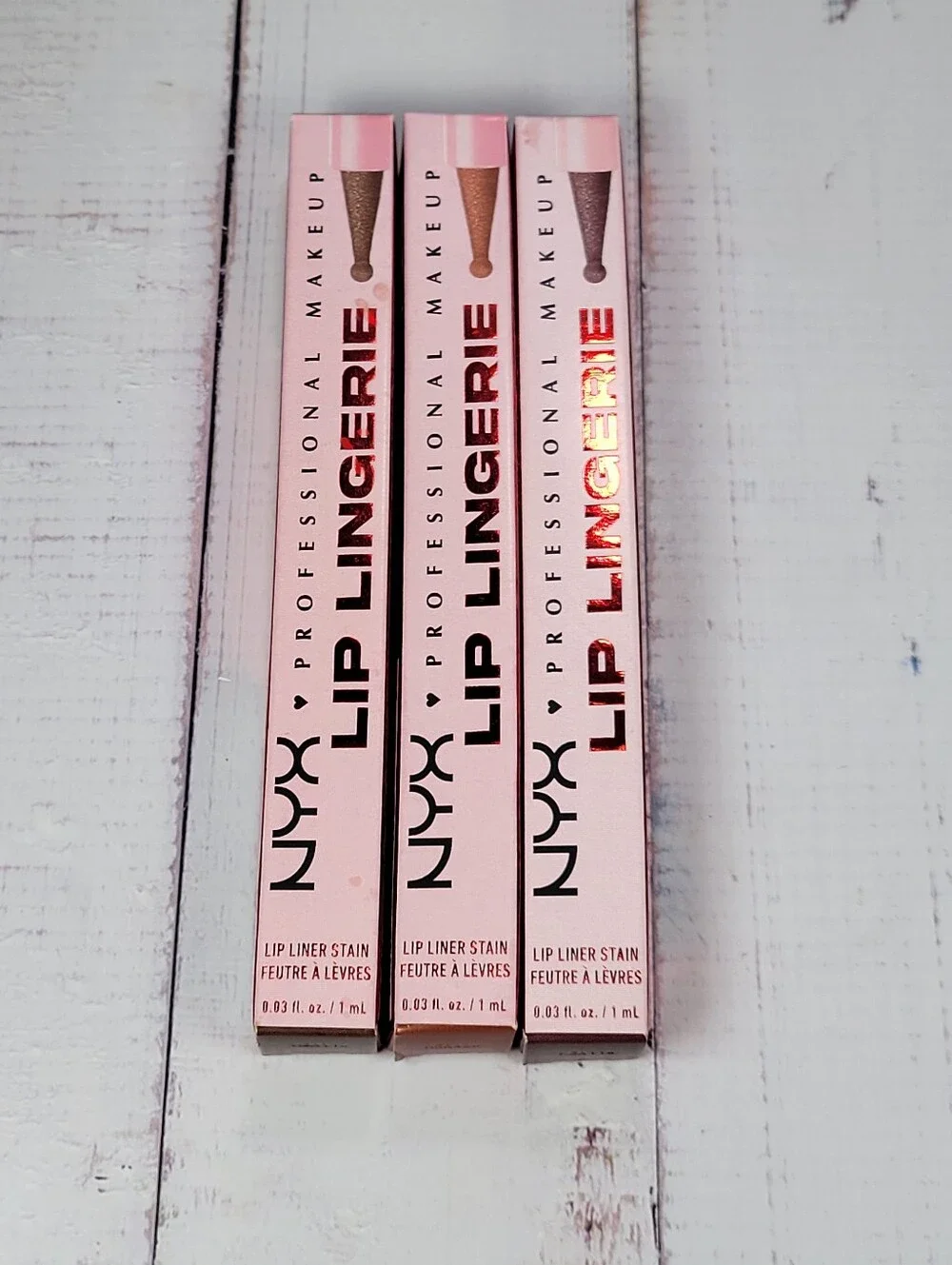NYX Lingerie Lip Liner Stain Bundle BNIB